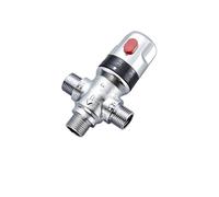 válvula mezcladora, Válvula mezcladora termostática de latón for lavabo de cocina y ducha de baño multicolor(A-dw)