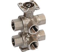 Válvula Modulante Belimo De 6 Vías Rp3/4 Kvs2.5/1.6 R3020-2P5-1P6-B2