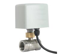 Válvula motorizada de acero inoxidable de 1/2 3/4 1 2 pulgadas, 220 V, 12 V, 24 V, 3 cables, 2 bolas de control, 1 unidad(1-1/4",220VAC)