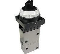 Válvula Neumática Activada Por Botón SMC 3/2 Vías G1/8'' - EVM430-F01-08