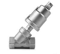 Válvula neumática confiable de Seat del ángulo para la operación constante en variabilidad de la temperatura