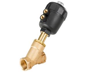 Válvula Neumática de Asiento Inclinado de 2 Vías G 3/4'' NO Acero Inoxidable - 2000 - 309430