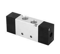 Válvula neumática de control de aire 5 vías 2 posiciones PT1/4 pulgadas 4A220-08 con botón mecánico y tracción manual para automatización industrial válvula