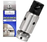 Valvula Olla Express con Orificio de Montaje de Ø 14 mm con Código Original 090.024.0800.00 90024080000 para Lagostina - Garantía de 10 Años - MONTERAL