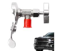 Válvula para Lata de R134a,Conexiones Rápidas de Sellado Universal y Precisión,Válvulas para Botella de Gas Refrigerante | para Mantenimiento en Hogar, Coche y Reparaciones