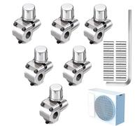 Válvula perforadora de bala, ajuste de grifo, abrazadera BPV31, adaptador de servicio, kit de herramientas de reparación, juego de accesorios de repuesto para reparación de fugas de refrigerador