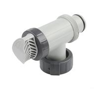 Válvula Plástico Repuesto Bomba Filtro para intex Válvula Plástico(1pc) | Compatible 1500, 2500, 4000 GPH, control flujo óptimo, para fácil apertura, cierre seguro, mantenimiento simple
