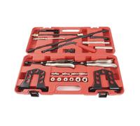 Válvula profesional Compresor de resorte Stem Seal Kit de herramientas de removedor de instalador Construcción de acero para servicio pesado para OHV OHC Gasolina Motores