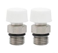 Válvula Purgador Radiador para bsp 1/8 para latón Niquelado 2 para uds(1/4)