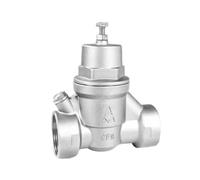 Válvula reductora de presión con filtro ajustable de acero inoxidable 8719 DN15-DN50(DN15)