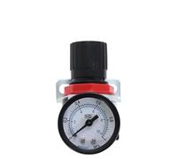 Válvula reductora de presión de compresor de aire neumático con rosca G de 1/4" AR2000, conectores de 4 mm, 6 mm, 8 mm, 10 mm y 12 mm