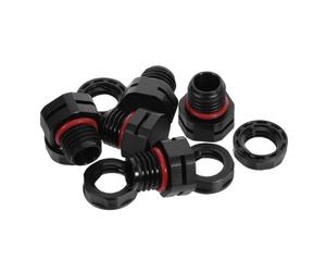 Válvula Reductora de Presión M12x1.5, Tornillo de Ventilación | Nylon Negro, Liberación Rápida de Aire y Control de Humedad, para Equipos Industriales y Unidades de Vehículo