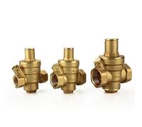 Válvula reductora y mantenedora de presión de agua de latón, G 1/2", 3/4", 1" y 2", DN15/DN20/DN25/DN32, regulador, válvula de alivio ajustable, 1 unidad(DN40)