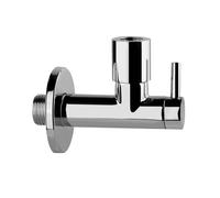 Válvula reguladora de ángulo Gessi, redonda, 01411299, Color: Negro XL