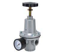 Válvula reguladora de presión de aire, regulador de aire neumático con cuerpo de aleación de aluminio, válvula reductora de presión de aire ajustable de 0,05 a 0,63 MPa para proces (CANTIDAD-10)