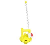 Válvula Reguladora de Presión Plástico, para Bebedero de Pollos | Tubo Doble Automático, Tamaño Compacto, Superficie Lisa sin Rebabas, para Gallinero y Líneas de Agua