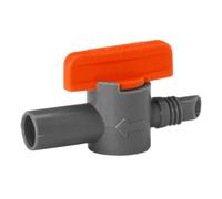 Válvula Reguladora Gardena Micro-Drip para Microaspersores, Plástico Gris/Naranja