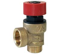 VALVULA SEGURIDAD A MEMBRANA MACHO-HEMBRA 1/2" 6BAR
