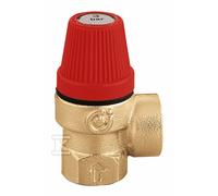 Caleffi 311 - Válvula seguridad hembra-hembra bar 2,5
