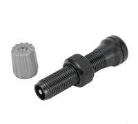 Válvula sin cámara de bicicleta de 40 mm, válvula de neumático para bicicleta de carretera, montaña, ciclismo, herramientas de mantenimiento, varios colores (negro)