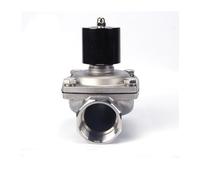 Válvula solenoide, 1-1/4" válvula electromagnética de la fuente prenda impermeable los SS, del agua eléctrica 40m m(24)