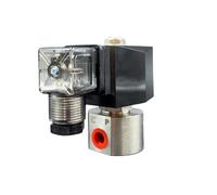 Válvula Solenoide 200bar/100bar 2 vías agua de alta presión 1/4 "12V CC orificio 1,2mm/2mm NC válvulas de bomba de lavado de coche de acero inoxidable(Orifice 1.2mm 200bar,AC24V)