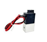 Válvula solenoide 2V025-06T, normalmente abierta, 12 V, 1/8", 24 V, 110 V, 220 V, 380 V, unidireccional, for agua, aire y gas.(12V_NORMALLY OPEN)