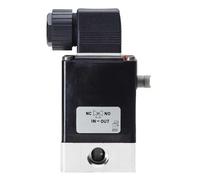 Válvula Solenoide 3/2 Vías G1/4'' Desviar Plástico FKM 0-4bar/58psi 24VDC 0330 20528