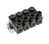 Válvula solenoide 4x3/2 G1/8'' NC 24V DC -0.95-10bar/-13.2-140psi Airtec