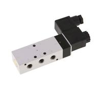 Válvula solenoide 5/2 G1/8'' 12V DC 3-10bar/42-140psi Airtec