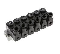 válvula solenoide 6x3/2 G1/8'' NC 24V DC -0.95-10bar/-13.2-140psi Airtec