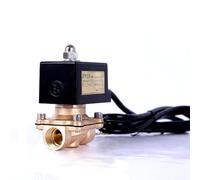 Válvula solenoide a prueba de explosiones de 1,27 cm compatible con varios fluidos (110 VAC-cerrada)