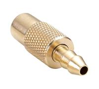 Válvula solenoide Abrazadera de conector válvula inflado neumáticos camión, accesorio compresor aire latón, clip mandril bomba Válvula