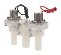 Válvula Solenoide Bidireccional 20mm, 26mm para Inodoro Inteligente | Acceso Fácil para Mantenimiento, Construcción Sellada, Blanco, Baño, Metal y Plástico, Plomeros