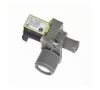 válvula solenoide, Codo derecho masculino ángulo de rosca de nylon plástico del cuerpo de agua de plástico de la válvula solenoide de la válvula de entrada Lavadora FCD-270A