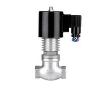 Válvula Solenoide con Pistón AC220V 24V - Normalmente Cerrada - Control de Fluido Confiable y Eficiente(DN15 24V)