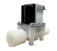 Válvula solenoide con rosca macho de 1/2" y 3/4", CA 220 V, CC 12 V y 24 V, controlador de válvula de control de agua, interruptor normalmente cerrado, normalmente abierto(1/2",220V_NORMALLY CLOSED)
