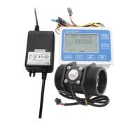 Válvula Solenoide, Controlador cuantitativo de flujo pantalla Digital DN50, válvula solenoide Sensor Flujo Agua 2 "para controlar y mostrar el líquido