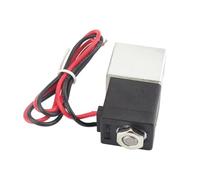 Válvula Solenoide De 1/8" Normalmente Cerrada, 12 V, 24 V, 110 V, 220 V, Compresor Neumático, Aluminio, Voltaje, Conector Pagoda De Latón, 4/6/8/10/12 Mm(12mm,DC 12V)