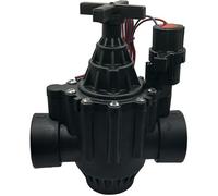 Válvula solenoide de 2" normalmente cerrada for agua - 220 V, 12 V, 24 V. Construcción de nailon.