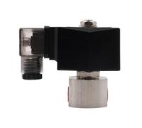 Válvula solenoide de 2 vías, normalmente cerrada, de acero inoxidable 304, con orificio de 1,2 mm, 200 bar, 2 mm, 100 bar, G 1/4" 1/8", CA 220 V, CC 24 V.(1/4",AC 220V_ORIFICE 2MM 100BAR)