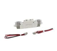 Válvula solenoide de 5 puertos y 2 accionamientos, normalmente cerrada, válvula direccional interna, 1 unidad(SY7220-5LZD-02)
