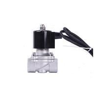 Válvula solenoide de agua 1 pulgada y 24 V, bobina acero inoxidable for fuente subacuática, unidad(Npt-24vdc,2A-25B NBR)