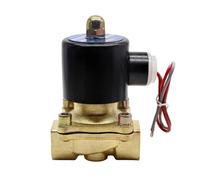 Válvula solenoide de agua eléctrica gran caudal 1-1/4″ 1-1/2 2″ 2 pulgadas, 12 V, 24, 220, normalmente cerrada, DN35, DN40, DN50 for, aceite y aire(Dn35,DC24V)