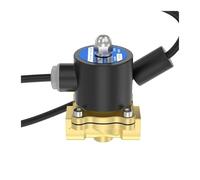 Válvula solenoide de agua normalmente cerrada de 2 W, válvula de control de interruptor de cobre de 24 V/220 V, 2 puntos, 3 puntos, 4 puntos, 6 puntos, entrada de agua de 1 pulgada(3 minutes 220V)