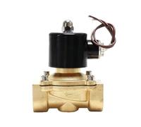 Válvula solenoide de ahorro de energía de latón de 1/2", 3/4", 1", 1-1/4", 1-1/2", 2", normalmente cerrada, 24 horas de funcionamiento sin calor, 220 V, 24 V, 12 V(3/8")