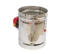 Válvula solenoide de aire 201SS de 51-400 mm, válvula de compuerta motorizada for conducto de aire eléctrico, válvula de retención for tubería de ventilación, 220 V, 12 V, 24 V(350mm)