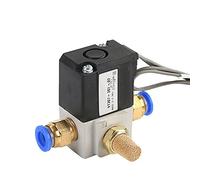 Válvula solenoide de alta frecuencia serie VT307/VT307V 12 V/24 V/220 V VT307-3/4/5/6G1-01/02, válvula vacío VT307-3/4/5/6G-01, 1 unidad(Vt307v-6g1-02,With 4mm fittings)