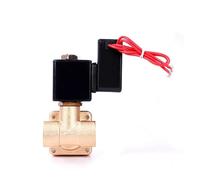Válvula solenoide de alta presión de latón normalmente cerrada de 3/8 pulgadas, 110 V, 24 V, 12 V, 24 V (G_24VAC_EPDM-Seal)