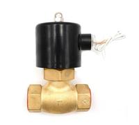 Válvula solenoide de alta presión G1/2" G3/4" G1 normalmente cerrada, CC 24 V, CA 220 V, alta temperatura for vapor líquido(36893,DC24V)
